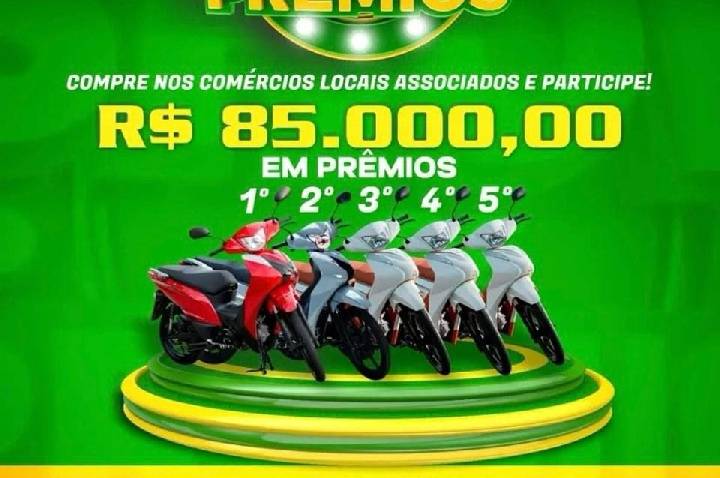 ACIB realiza neste sábado o maior sorteio da história da promoção Show de Prêmios em Brasnorte