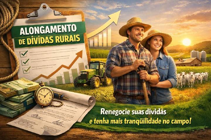 Alongamento de dívidas rurais: entenda como funciona e quem tem direito