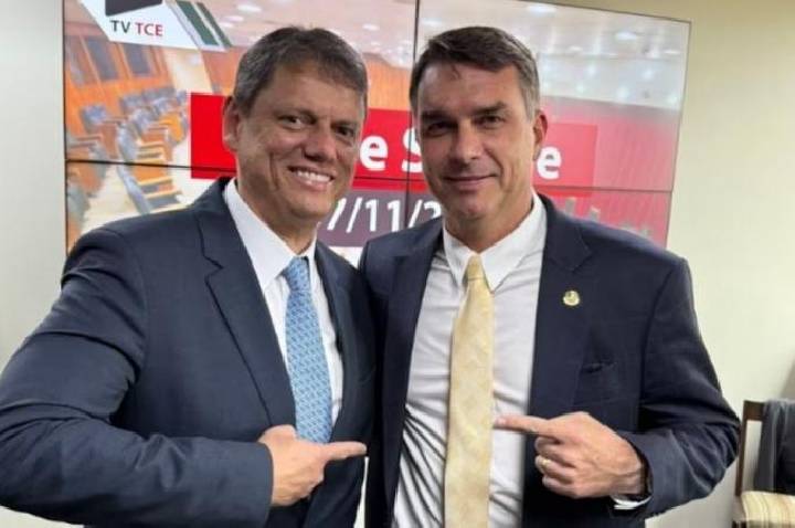 Pesquisa Quaest indica Flavio Bolsonaro à frente de Tarcísio para 2026