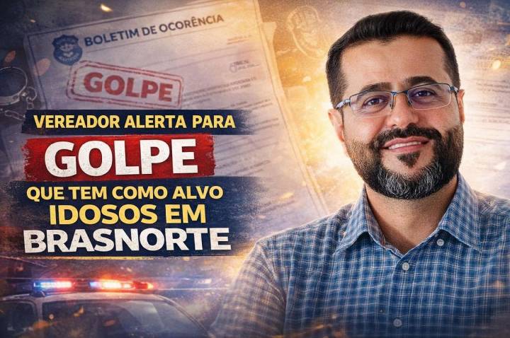 Vereador alerta para golpe que tem como alvo idosos em Brasnorte