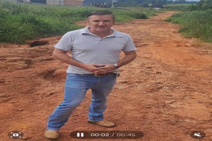 Vereador Cláudio Campos cobra melhorias em ruas e estradas vicinais de Brasnorte