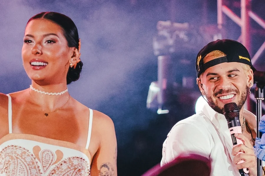 Zé Felipe e Ana Castela têm recaída em navio e reatam namoro