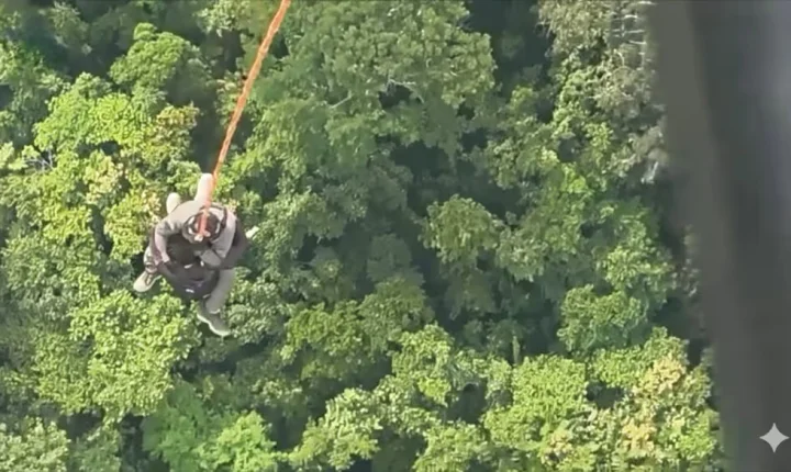 Ciopaer e Bombeiros resgatam homem perdido há três dias em Juína 