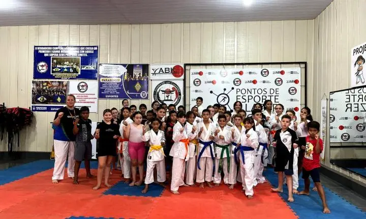 Karatê inicia temporada 2026 em Brasnorte com grande procura por alunos